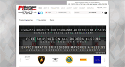 Desktop Screenshot of f1boutiquecanada.com